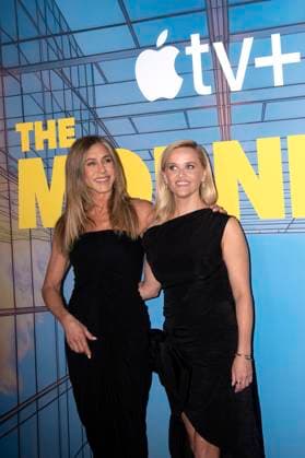 Jennifer Aniston and Reese Witherspoon at the premiere of season 4 of the Apple TV series The Morning Show at the Museum of Modern Art New York, 09 09 2025 Foto:xB.xHinex xFuturexImagex morning_6002