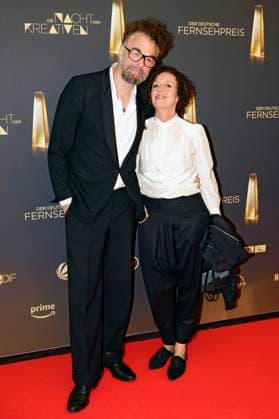 Jan Schomburg and Maria Schrader at the German Television Awards 2025 The Night of the Creatives at the Flora Cologne, 09 09 2025 Foto:xR.xSchmiegeltx xFuturexImagex kreative_5903