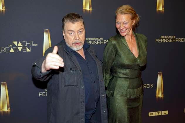 Armin Rohde and Karen Böhne at the German Television Awards 2025 The Night of the Creatives at the Flora Cologne, 09 09 2025 Foto:xR.xSchmiegeltx xFuturexImagex kreative_5911