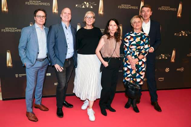Alexander Bickel, guest, Karin Kuhn, Daniela Zentner, Ellen Ehni and Jörg Schönenborn at the German Television Awards 2025 The Night of the Creatives at the Flora Cologne, 09 09 2025 Foto:xR.xSchmiegeltx xFuturexImagex kreative_5927
