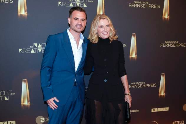 Christoph Pellander and Maria Furtwängler at the German Television Awards 2025 The Night of the Creatives at the Flora Cologne, 09 09 2025 Foto:xR.xSchmiegeltx xFuturexImagex kreative_5932