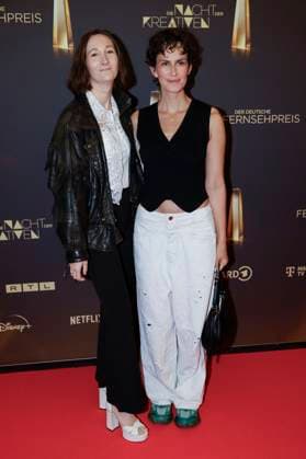 Lena Fakler and Saralisa Volm at the German Television Awards 2025 The Night of the Creatives at the Flora Cologne, 09 09 2025 Foto:xR.xSchmiegeltx xFuturexImagex kreative_5933