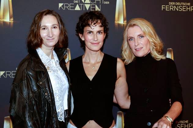 Lena Fakler, Saralisa Volm and Maria Furtwängler at the German Television Awards 2025 The Night of the Creatives at the Flora Cologne, 09 09 2025 Foto:xR.xSchmiegeltx xFuturexImagex kreative_5937