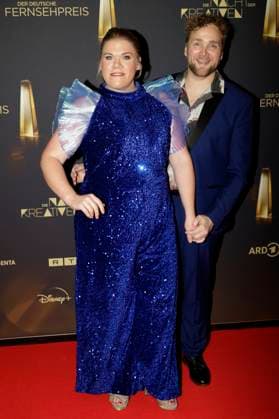 Gisa Flake and Knud Riepen at the German Television Awards 2025 The Night of the Creatives at the Flora Cologne, 09 09 2025 Foto:xR.xSchmiegeltx xFuturexImagex kreative_5955