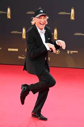 Otto WAALKES, Comedian, Red Carpet, Red Carpet Show, Arrival, Arrival, German Television Award Ceremony, German Television Award 2025, German Television Award 2025 at the MMC Studios Cologne, on 10 09 2025
