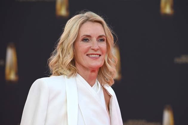 Maria FURTWAENGLER, Actress, Red Carpet, Red Carpet Show, Arrival, Arrival, German Television Award Ceremony, German Television Award 2025, German Television Award 2025 at MMC Studios Cologne, on 10 09 2025