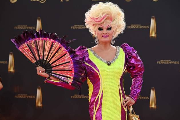 Olivia JONES, Red Carpet, Red Carpet Show, Arrival, arrival, German Television Award Ceremony, The German Television Award 2025, German Television Award 2025 at the MMC Studios Cologne, on 10 09 2025