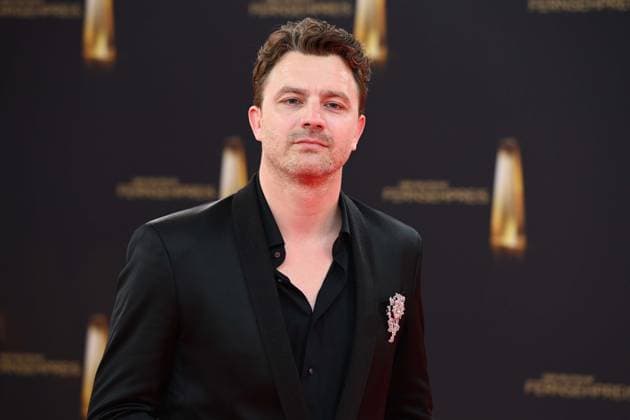Friedrich MUECKE Mücke, Actor Red Carpet, Red Carpet Show, Arrival, arrival, German Television Award Ceremony, The German Television Award 2025, German Television Award 2025 at the MMC Studios Cologne, on 10 09 2025