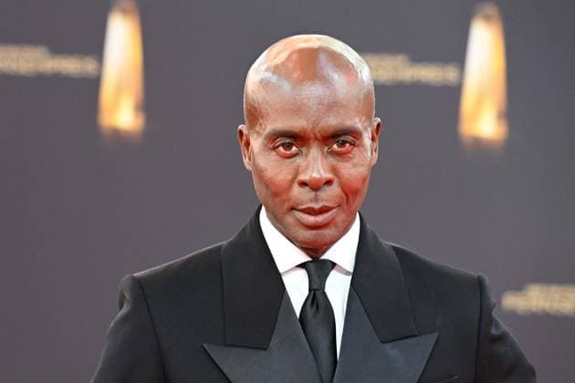 Bruce DARNELL, Model Red Carpet, Red Carpet Show, Arrival, arrival, German Television Award Ceremony, The German Television Award 2025, German Television Award 2025 at the MMC Studios Cologne, on 10 09 2025