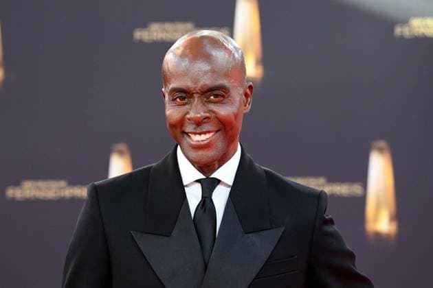 Bruce DARNELL, Model Red Carpet, Red Carpet Show, Arrival, arrival, German Television Award Ceremony, The German Television Award 2025, German Television Award 2025 at the MMC Studios Cologne, on 10 09 2025