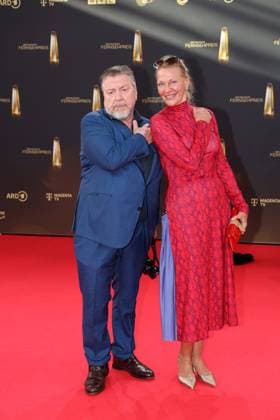 Armin Rohde and Karen Boehne at the German Television Award Ceremony on 10 09 2025 in Cologne German Television Award Ceremony 2025 in Cologne