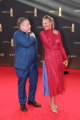 Armin Rohde and Karen Boehne at the German Television Award Ceremony on 10 09 2025 in Cologne German Television Award Ceremony 2025 in Cologne