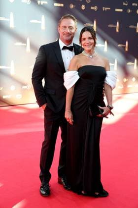 Sasha and Julia Roentgen at the German Television Award Ceremony on 10 09 2025 in Cologne German Television Award Ceremony 2025 in Cologne