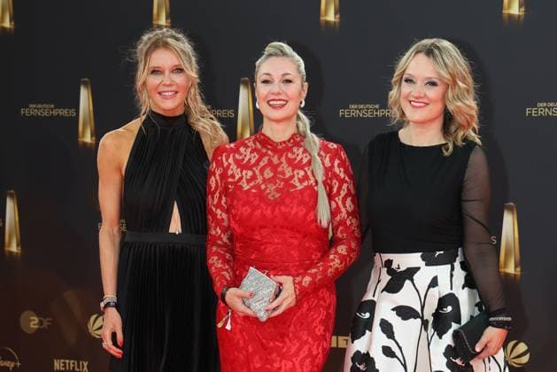 Laura Karasek, Ruth Moschner and Lisa Feller at the German Television Award Ceremony on 10 09 2025 in Cologne German Television Award Ceremony 2025 in Cologne