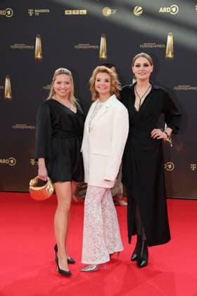 Caroline Frier, Annette Frier and Martina Hill at the German Television Award Ceremony on 10 09 2025 in Cologne German Television Award Ceremony 2025 in Cologne