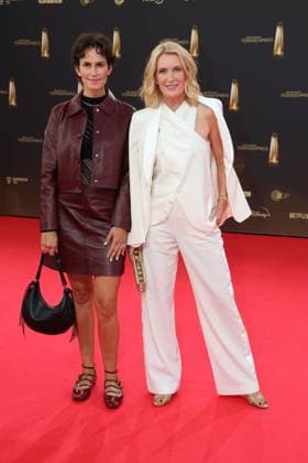 Saralisa Volm and Maria Furtwaengler at the German Television Award Ceremony on 10 09 2025 in Cologne German Television Award Ceremony 2025 in Cologne