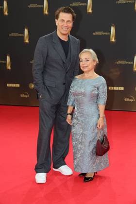 Wolfram Grandezka and Christine Urspruch at the German Television Award ceremony on 10 09 2025 in Cologne German Television Award ceremony 2025 in Cologne