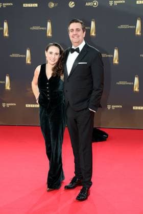 Heidrun Buchmaier and Bastian Pastewka at the German Television Award ceremony on 10 09 2025 in Cologne German Television Award ceremony 2025 in Cologne