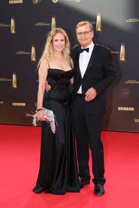 Katja Burkard and Hans Mahr at the German Television Award ceremony on 10 09 2025 in Cologne German Television Award ceremony 2025 in Cologne