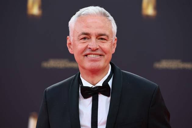Andreas von THIEN, Presenter Red Carpet, Red Carpet Show, Arrival, arrival, German Television Award Ceremony, The German Television Award 2025, German Television Award 2025 at the MMC Studios Cologne, on 10 09 2025