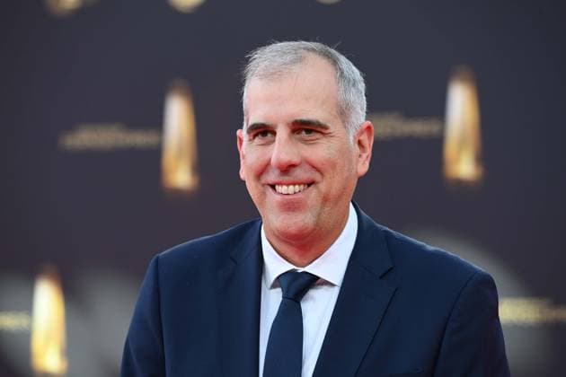 Stephan SCHMITTER, Managing Director RTL, Red Carpet, Red Carpet Show, Arrival, arrival, Presentation of the German Television Award, The German Television Award 2025, German Television Award 2025 at the MMC Studios Cologne, on 10 09 2025