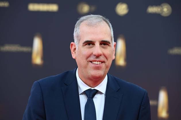 Stephan SCHMITTER, Managing Director RTL, Red Carpet, Red Carpet Show, Arrival, arrival, Presentation of the German Television Award, The German Television Award 2025, German Television Award 2025 at the MMC Studios Cologne, on 10 09 2025