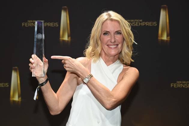 Maria FURTWAENGLER, Furtwängler, Actress, Award Winner Best Actress, German Television Award Ceremony, The German Television Award 2025, German Television Award 2025 at the MMC Studios Cologne, on 10 09 2025