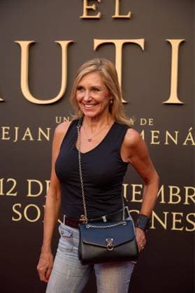 attends the premiere of the film El Cautivo directed by Alejandro Amenabar at Cine Callao in Madrid, Spain, on September 10, 2025. The movie, starring Julio Pena Fernandez, Alessandro Borghi, Miguel Rellan, Fernando Tejero, Luna Berroa, Luis Callejo, Josà Manuel Poga, Albert Salazar, Juanma Muniagurria, Jorge Asin, Mohamed Said and Walid Charaf, tells the story of Miguel de Cervantes™ captivity in Algiers in 1575. The film will be released in Spanish cinemas on September 12. Cordon Press HazhardxEspinozaxVallejos