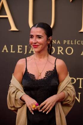 attends the premiere of the film El Cautivo directed by Alejandro Amenabar at Cine Callao in Madrid, Spain, on September 10, 2025. The movie, starring Julio Pena Fernandez, Alessandro Borghi, Miguel Rellan, Fernando Tejero, Luna Berroa, Luis Callejo, Josà Manuel Poga, Albert Salazar, Juanma Muniagurria, Jorge Asin, Mohamed Said and Walid Charaf, tells the story of Miguel de Cervantes™ captivity in Algiers in 1575. The film will be released in Spanish cinemas on September 12. Cordon Press HazhardxEspinozaxVallejos