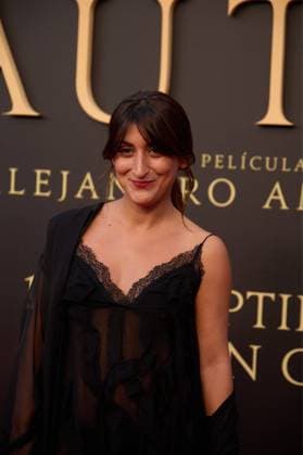 attends the premiere of the film El Cautivo directed by Alejandro Amenabar at Cine Callao in Madrid, Spain, on September 10, 2025. The movie, starring Julio Pena Fernandez, Alessandro Borghi, Miguel Rellan, Fernando Tejero, Luna Berroa, Luis Callejo, Josà Manuel Poga, Albert Salazar, Juanma Muniagurria, Jorge Asin, Mohamed Said and Walid Charaf, tells the story of Miguel de Cervantes™ captivity in Algiers in 1575. The film will be released in Spanish cinemas on September 12. Cordon Press HazhardxEspinozaxVallejos