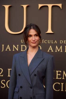 attends the premiere of the film El Cautivo directed by Alejandro Amenabar at Cine Callao in Madrid, Spain, on September 10, 2025. The movie, starring Julio Pena Fernandez, Alessandro Borghi, Miguel Rellan, Fernando Tejero, Luna Berroa, Luis Callejo, Josà Manuel Poga, Albert Salazar, Juanma Muniagurria, Jorge Asin, Mohamed Said and Walid Charaf, tells the story of Miguel de Cervantes™ captivity in Algiers in 1575. The film will be released in Spanish cinemas on September 12. Cordon Press HazhardxEspinozaxVallejos