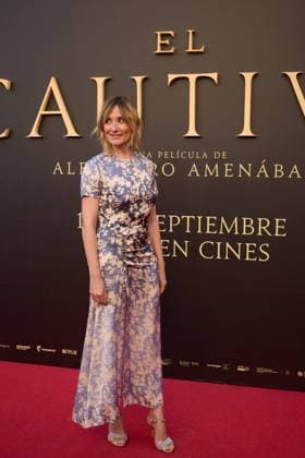 Nathalie Poza attends the premiere of the film El Cautivo directed by Alejandro Amenabar at Cine Callao in Madrid, Spain, on September 10, 2025. The movie, starring Julio Pena Fernandez, Alessandro Borghi, Miguel Rellan, Fernando Tejero, Luna Berroa, Luis Callejo, Josà Manuel Poga, Albert Salazar, Juanma Muniagurria, Jorge Asin, Mohamed Said and Walid Charaf, tells the story of Miguel de Cervantes™ captivity in Algiers in 1575. The film will be released in Spanish cinemas on September 12. Cordon Press HazhardxEspinozaxVallejos