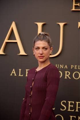 attends the premiere of the film El Cautivo directed by Alejandro Amenabar at Cine Callao in Madrid, Spain, on September 10, 2025. The movie, starring Julio Pena Fernandez, Alessandro Borghi, Miguel Rellan, Fernando Tejero, Luna Berroa, Luis Callejo, Josà Manuel Poga, Albert Salazar, Juanma Muniagurria, Jorge Asin, Mohamed Said and Walid Charaf, tells the story of Miguel de Cervantes™ captivity in Algiers in 1575. The film will be released in Spanish cinemas on September 12. Cordon Press HazhardxEspinozaxVallejos