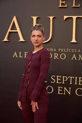 attends the premiere of the film El Cautivo directed by Alejandro Amenabar at Cine Callao in Madrid, Spain, on September 10, 2025. The movie, starring Julio Pena Fernandez, Alessandro Borghi, Miguel Rellan, Fernando Tejero, Luna Berroa, Luis Callejo, Josà Manuel Poga, Albert Salazar, Juanma Muniagurria, Jorge Asin, Mohamed Said and Walid Charaf, tells the story of Miguel de Cervantes™ captivity in Algiers in 1575. The film will be released in Spanish cinemas on September 12. Cordon Press HazhardxEspinozaxVallejos