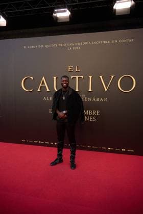 attends the premiere of the film El Cautivo directed by Alejandro Amenabar at Cine Callao in Madrid, Spain, on September 10, 2025. The movie, starring Julio Pena Fernandez, Alessandro Borghi, Miguel Rellan, Fernando Tejero, Luna Berroa, Luis Callejo, Josà Manuel Poga, Albert Salazar, Juanma Muniagurria, Jorge Asin, Mohamed Said and Walid Charaf, tells the story of Miguel de Cervantes™ captivity in Algiers in 1575. The film will be released in Spanish cinemas on September 12. Cordon Press HazhardxEspinozaxVallejos