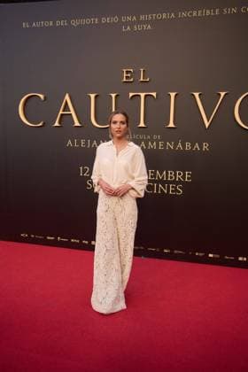 Ana Fernandez attends the premiere of the film El Cautivo directed by Alejandro Amenabar at Cine Callao in Madrid, Spain, on September 10, 2025. The movie, starring Julio Pena Fernandez, Alessandro Borghi, Miguel Rellan, Fernando Tejero, Luna Berroa, Luis Callejo, Josà Manuel Poga, Albert Salazar, Juanma Muniagurria, Jorge Asin, Mohamed Said and Walid Charaf, tells the story of Miguel de Cervantes™ captivity in Algiers in 1575. The film will be released in Spanish cinemas on September 12. Cordon Press HazhardxEspinozaxVallejos