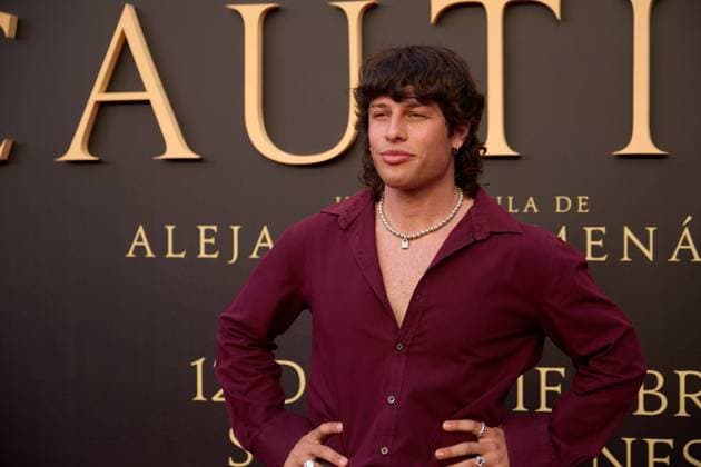 Leo Rizzi attends the premiere of the film El Cautivo directed by Alejandro Amenabar at Cine Callao in Madrid, Spain, on September 10, 2025. The movie, starring Julio Pena Fernandez, Alessandro Borghi, Miguel Rellan, Fernando Tejero, Luna Berroa, Luis Callejo, Josà Manuel Poga, Albert Salazar, Juanma Muniagurria, Jorge Asin, Mohamed Said and Walid Charaf, tells the story of Miguel de Cervantes™ captivity in Algiers in 1575. The film will be released in Spanish cinemas on September 12. Cordon Press HazhardxEspinozaxVallejos