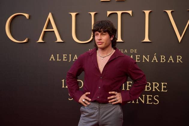 Leo Rizzi attends the premiere of the film El Cautivo directed by Alejandro Amenabar at Cine Callao in Madrid, Spain, on September 10, 2025. The movie, starring Julio Pena Fernandez, Alessandro Borghi, Miguel Rellan, Fernando Tejero, Luna Berroa, Luis Callejo, Josà Manuel Poga, Albert Salazar, Juanma Muniagurria, Jorge Asin, Mohamed Said and Walid Charaf, tells the story of Miguel de Cervantes™ captivity in Algiers in 1575. The film will be released in Spanish cinemas on September 12. Cordon Press HazhardxEspinozaxVallejos