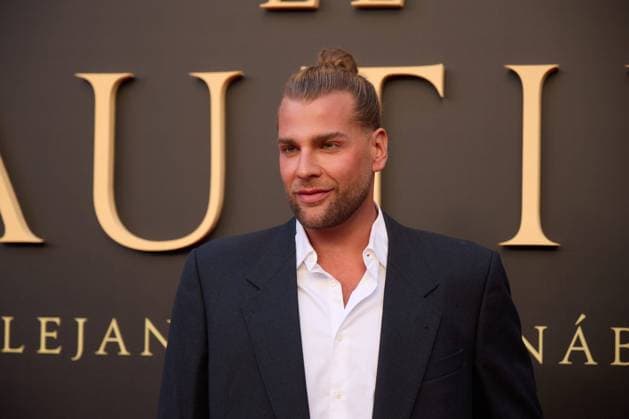 attends the premiere of the film El Cautivo directed by Alejandro Amenabar at Cine Callao in Madrid, Spain, on September 10, 2025. The movie, starring Julio Pena Fernandez, Alessandro Borghi, Miguel Rellan, Fernando Tejero, Luna Berroa, Luis Callejo, Josà Manuel Poga, Albert Salazar, Juanma Muniagurria, Jorge Asin, Mohamed Said and Walid Charaf, tells the story of Miguel de Cervantes™ captivity in Algiers in 1575. The film will be released in Spanish cinemas on September 12. Cordon Press HazhardxEspinozaxVallejos