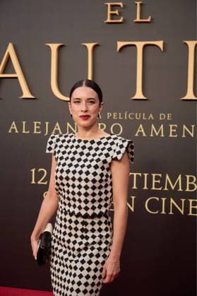 attends the premiere of the film El Cautivo directed by Alejandro Amenabar at Cine Callao in Madrid, Spain, on September 10, 2025. The movie, starring Julio Pena Fernandez, Alessandro Borghi, Miguel Rellan, Fernando Tejero, Luna Berroa, Luis Callejo, Josà Manuel Poga, Albert Salazar, Juanma Muniagurria, Jorge Asin, Mohamed Said and Walid Charaf, tells the story of Miguel de Cervantes™ captivity in Algiers in 1575. The film will be released in Spanish cinemas on September 12. Cordon Press HazhardxEspinozaxVallejos