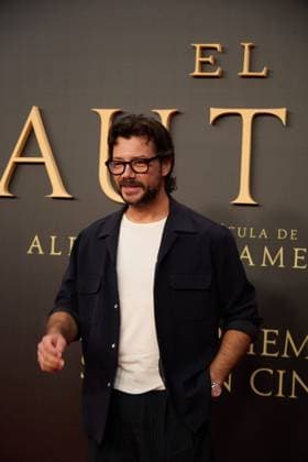 Alvaro Morte attends the premiere of the film El Cautivo directed by Alejandro Amenabar at Cine Callao in Madrid, Spain, on September 10, 2025. The movie, starring Julio Pena Fernandez, Alessandro Borghi, Miguel Rellan, Fernando Tejero, Luna Berroa, Luis Callejo, Josà Manuel Poga, Albert Salazar, Juanma Muniagurria, Jorge Asin, Mohamed Said and Walid Charaf, tells the story of Miguel de Cervantes™ captivity in Algiers in 1575. The film will be released in Spanish cinemas on September 12. Cordon Press HazhardxEspinozaxVallejos