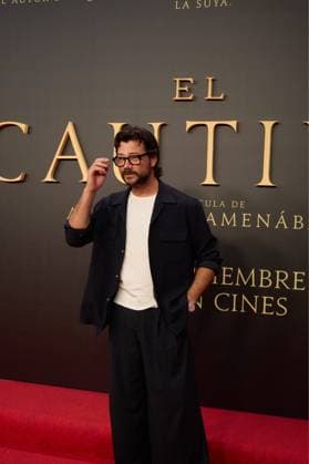 Alvaro Morte attends the premiere of the film El Cautivo directed by Alejandro Amenabar at Cine Callao in Madrid, Spain, on September 10, 2025. The movie, starring Julio Pena Fernandez, Alessandro Borghi, Miguel Rellan, Fernando Tejero, Luna Berroa, Luis Callejo, Josà Manuel Poga, Albert Salazar, Juanma Muniagurria, Jorge Asin, Mohamed Said and Walid Charaf, tells the story of Miguel de Cervantes™ captivity in Algiers in 1575. The film will be released in Spanish cinemas on September 12. Cordon Press HazhardxEspinozaxVallejos