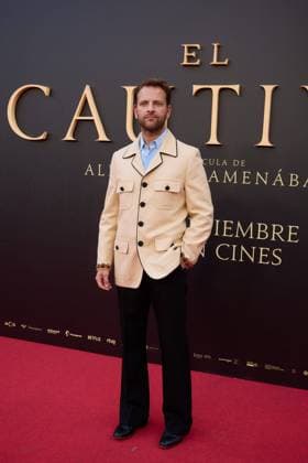 Alessandro Borghi attends the premiere of the film El Cautivo directed by Alejandro Amenabar at Cine Callao in Madrid, Spain, on September 10, 2025. The movie, starring Julio Pena Fernandez, Alessandro Borghi, Miguel Rellan, Fernando Tejero, Luna Berroa, Luis Callejo, Josà Manuel Poga, Albert Salazar, Juanma Muniagurria, Jorge Asin, Mohamed Said and Walid Charaf, tells the story of Miguel de Cervantes™ captivity in Algiers in 1575. The film will be released in Spanish cinemas on September 12. Cordon Press HazhardxEspinozaxVallejos