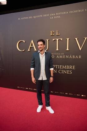 Juanma Munigurria attends the premiere of the film El Cautivo directed by Alejandro Amenabar at Cine Callao in Madrid, Spain, on September 10, 2025. The movie, starring Julio Pena Fernandez, Alessandro Borghi, Miguel Rellan, Fernando Tejero, Luna Berroa, Luis Callejo, Josà Manuel Poga, Albert Salazar, Juanma Muniagurria, Jorge Asin, Mohamed Said and Walid Charaf, tells the story of Miguel de Cervantes™ captivity in Algiers in 1575. The film will be released in Spanish cinemas on September 12. Cordon Press HazhardxEspinozaxVallejos