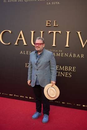 Chicote attends the premiere of the film El Cautivo directed by Alejandro Amenabar at Cine Callao in Madrid, Spain, on September 10, 2025. The movie, starring Julio Pena Fernandez, Alessandro Borghi, Miguel Rellan, Fernando Tejero, Luna Berroa, Luis Callejo, Josà Manuel Poga, Albert Salazar, Juanma Muniagurria, Jorge Asin, Mohamed Said and Walid Charaf, tells the story of Miguel de Cervantes™ captivity in Algiers in 1575. The film will be released in Spanish cinemas on September 12. Cordon Press HazhardxEspinozaxVallejos