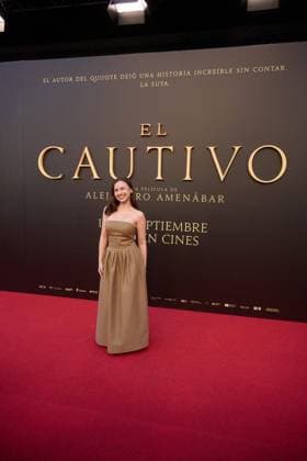 Maria Reus attends the premiere of the film El Cautivo directed by Alejandro Amenabar at Cine Callao in Madrid, Spain, on September 10, 2025. The movie, starring Julio Pena Fernandez, Alessandro Borghi, Miguel Rellan, Fernando Tejero, Luna Berroa, Luis Callejo, Josà Manuel Poga, Albert Salazar, Juanma Muniagurria, Jorge Asin, Mohamed Said and Walid Charaf, tells the story of Miguel de Cervantes™ captivity in Algiers in 1575. The film will be released in Spanish cinemas on September 12. Cordon Press HazhardxEspinozaxVallejos