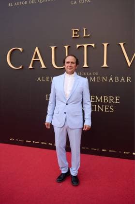 Luis Callejo attends the premiere of the film El Cautivo directed by Alejandro Amenabar at Cine Callao in Madrid, Spain, on September 10, 2025. The movie, starring Julio Pena Fernandez, Alessandro Borghi, Miguel Rellan, Fernando Tejero, Luna Berroa, Luis Callejo, Josà Manuel Poga, Albert Salazar, Juanma Muniagurria, Jorge Asin, Mohamed Said and Walid Charaf, tells the story of Miguel de Cervantes™ captivity in Algiers in 1575. The film will be released in Spanish cinemas on September 12. Cordon Press HazhardxEspinozaxVallejos