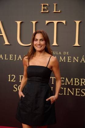 attends the premiere of the film El Cautivo directed by Alejandro Amenabar at Cine Callao in Madrid, Spain, on September 10, 2025. The movie, starring Julio Pena Fernandez, Alessandro Borghi, Miguel Rellan, Fernando Tejero, Luna Berroa, Luis Callejo, Josà Manuel Poga, Albert Salazar, Juanma Muniagurria, Jorge Asin, Mohamed Said and Walid Charaf, tells the story of Miguel de Cervantes™ captivity in Algiers in 1575. The film will be released in Spanish cinemas on September 12. Cordon Press HazhardxEspinozaxVallejos