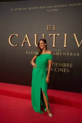 attends the premiere of the film El Cautivo directed by Alejandro Amenabar at Cine Callao in Madrid, Spain, on September 10, 2025. The movie, starring Julio Pena Fernandez, Alessandro Borghi, Miguel Rellan, Fernando Tejero, Luna Berroa, Luis Callejo, Josà Manuel Poga, Albert Salazar, Juanma Muniagurria, Jorge Asin, Mohamed Said and Walid Charaf, tells the story of Miguel de Cervantes™ captivity in Algiers in 1575. The film will be released in Spanish cinemas on September 12. Cordon Press HazhardxEspinozaxVallejos