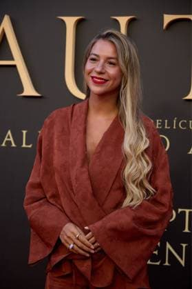 Rebeca Ruiz, attends the premiere of the film El Cautivo directed by Alejandro Amenabar at Cine Callao in Madrid, Spain, on September 10, 2025. The movie, starring Julio Pena Fernandez, Alessandro Borghi, Miguel Rellan, Fernando Tejero, Luna Berroa, Luis Callejo, Josà Manuel Poga, Albert Salazar, Juanma Muniagurria, Jorge Asin, Mohamed Said and Walid Charaf, tells the story of Miguel de Cervantes™ captivity in Algiers in 1575. The film will be released in Spanish cinemas on September 12. Cordon Press HazhardxEspinozaxVallejos